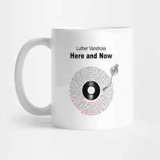 HERE AND NOW LYRICS ILLUSTRATIONS Mug